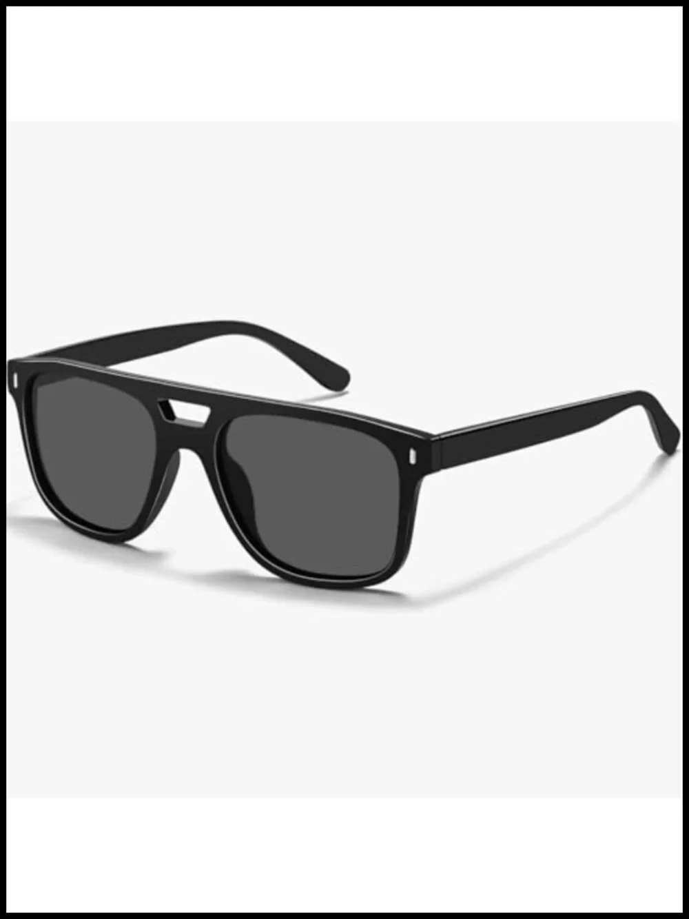 Classic Aviator Sunglasses Retro Polarized UV Protection for Outdoor Use